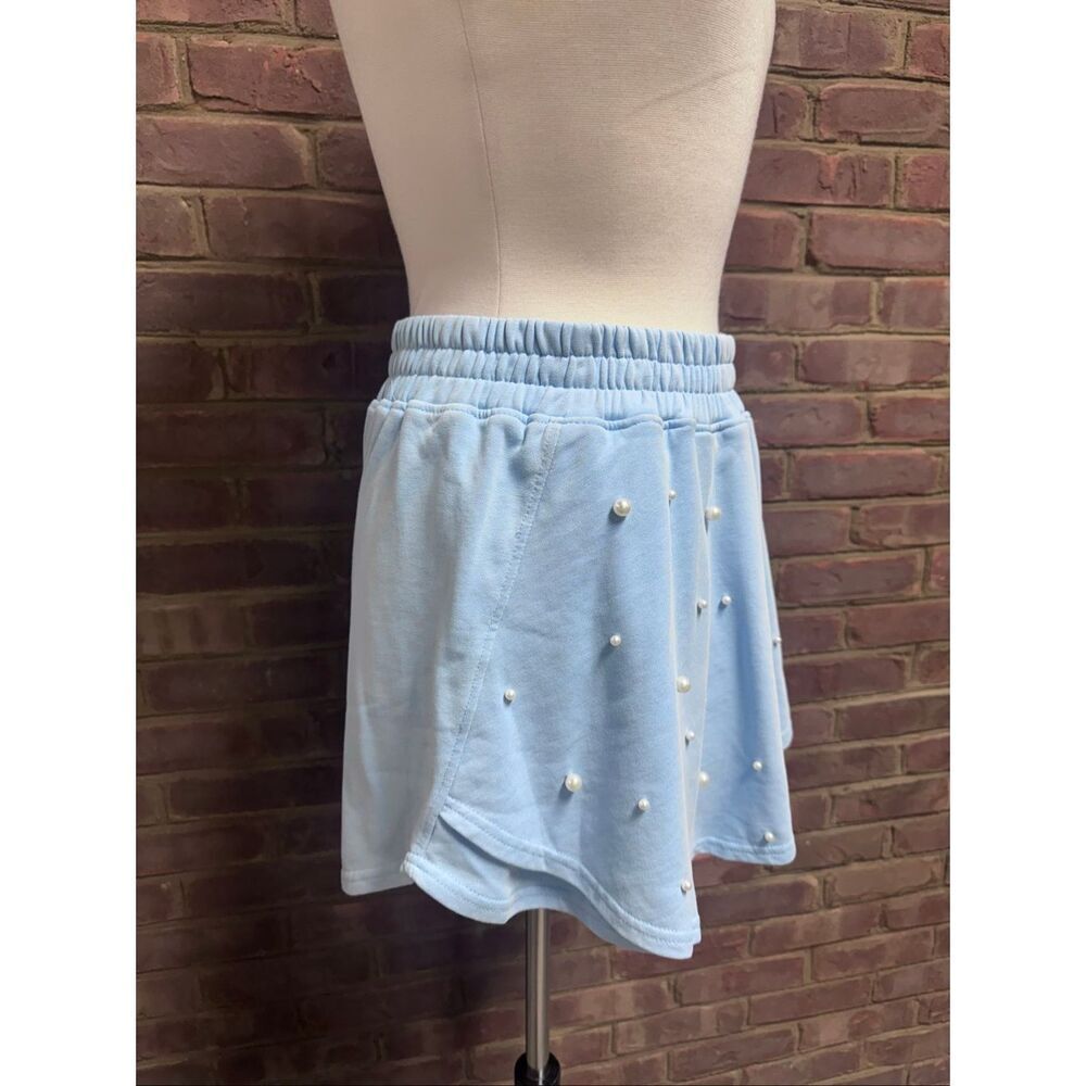Peach Love Women’s Blue Pearl Skort Size Small NEW - Picture 5 of 8
